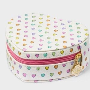 NWT Roller Rabbit x Target Disco Heart Shaped Travel Jewelry Case
